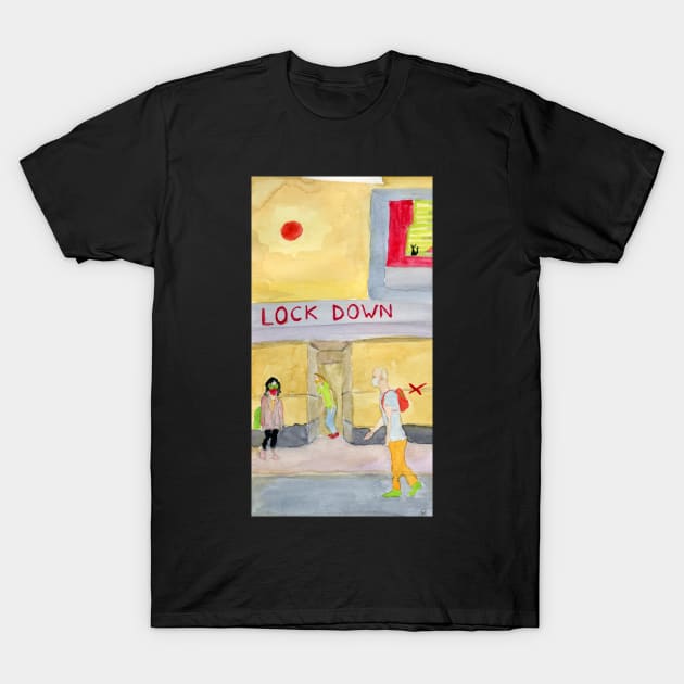 Lockdown T-Shirt by Rec Affect Band Merch